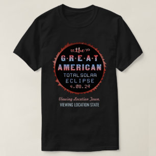 Große amerikanische GesamtSonnenfinsternis am 21. T-Shirt