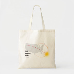 Große amerikanische Solareklipse-Taschen-Tasche Tragetasche