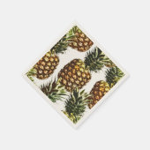 große Ananas (BGC transparent) Serviette (Ecke)