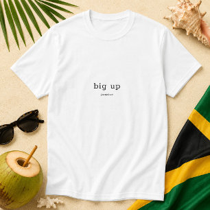 Große Anerkennung jamaikanischer Patois-Spruch T-Shirt