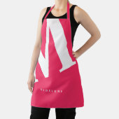 Große Anfangsphase | Moderne Typografie | Rosa Schürze (InSitu)