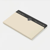 Große Anwaltskanzlei Post-it Klebezettel (angewinkelt)