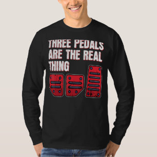 Große Anweisung Bremspedal für den Beschleuniger C T-Shirt