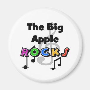 Große Apple-Felsen Magnet