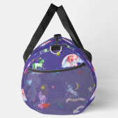 Große Aquarellfarben Duffle Bag (Rechts)