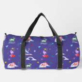 Große Aquarellfarben Duffle Bag (Rückseite)