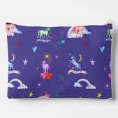 Große Aquarellfarben Zubehörtasche (Rückseite)