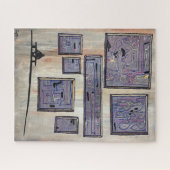 Große Arbeiten im Museum Puzzle (Horizontal)