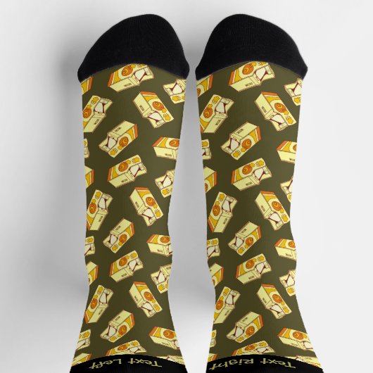 Große Arcade Game Console Muster Socken (Oben)