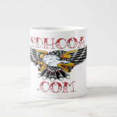 Große assed Tasse Kaffee mit 2,0 (Vorderseite)