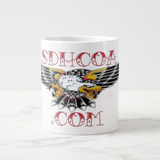 Große assed Tasse Kaffee mit 2,0 (Vorderseite)