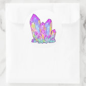 Große Aufkleber aus Rainbow-Kristall (Tasche)