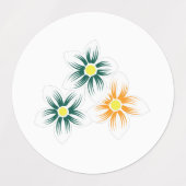 Große Auflaufkleber / wasserdicht Etiketten (Design 2)
