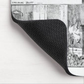 Große Aufstände in London Mousepad (Ecke)