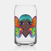 GROSSE AUGEN & BUTTERFLY DOSENGLAS (Vorderseite)