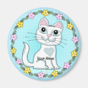 Große Augen Kätzchen Katze Magnet