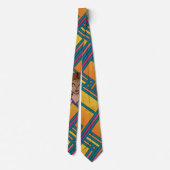 Große Augen und Schmetterlinge Krawatte (Rückseite)