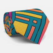 Große Augen und Schmetterlinge Krawatte (Gerollt)