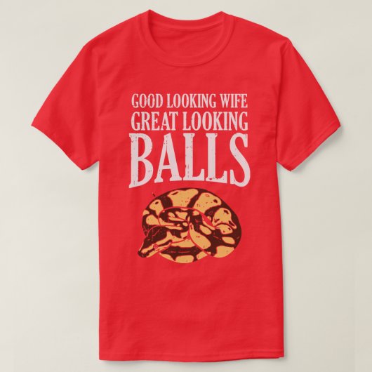 Große Aussichtspythonen T-Shirt (Design vorne)