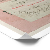 Große Ausstellung, 1851: erste Skizze für das Gebä Poster (Ecke)