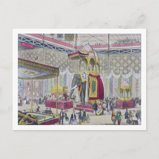 Große Ausstellung, 1851: Indische Abteilung von In Postkarte (Vorderseite)