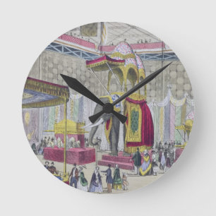 Große Ausstellung, 1851: Indische Abteilung von Runde Wanduhr