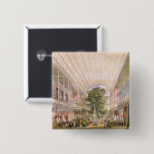 Große Ausstellung von 1851. Dekoration des transe Button (Vorne & Hinten)