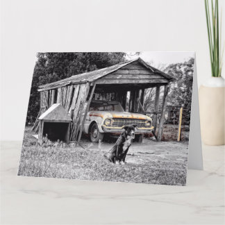 Große Australier-riesige Geburtstags-Karte Karte