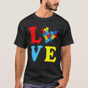 Große Autismus Bewusstseinsbildung Liebe Adorable T-Shirt