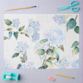 Große Baby Blue Hydrangea-Blume Seidenpapier (Basteln)