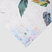 Große Baby Blue Hydrangea-Blume Seidenpapier (Ausschnitt)