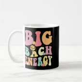 Große Bach-Energy-Braut Brautjungfer Groovy Jungge Kaffeetasse (Links)