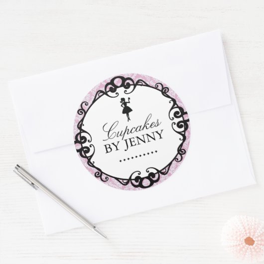 Große Bäckereiverpackungskleber Runder Aufkleber (Umschlag)