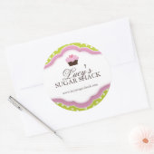 Große Bäckereiverpackungskleber Runder Aufkleber (Umschlag)