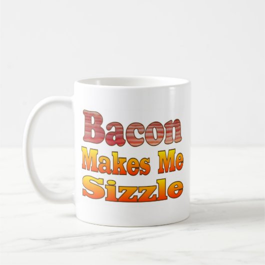 Größe Bacon Kaffeetasse (Links)