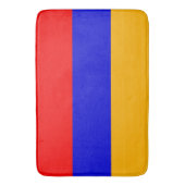 Große Badematte mit armenischer Flagge (Vorderseite Vertikal)