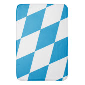 Große Badematte mit bayerischer Flagge, Deutschlan (Vorderseite Vertikal)