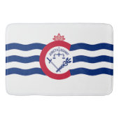 Große Badematte mit der Flagge Cincinnati (Vorderseite)