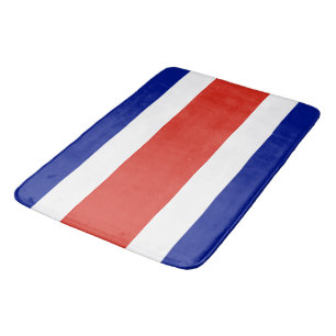 Große Badematte mit der Flagge Costa Ricas