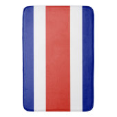 Große Badematte mit der Flagge Costa Ricas (Vorderseite Vertikal)