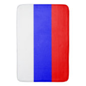 Große Badematte mit der Flagge Russlands (Vorderseite Vertikal)