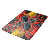 Große Badematte mit deutschen Farben (Schrägansicht)