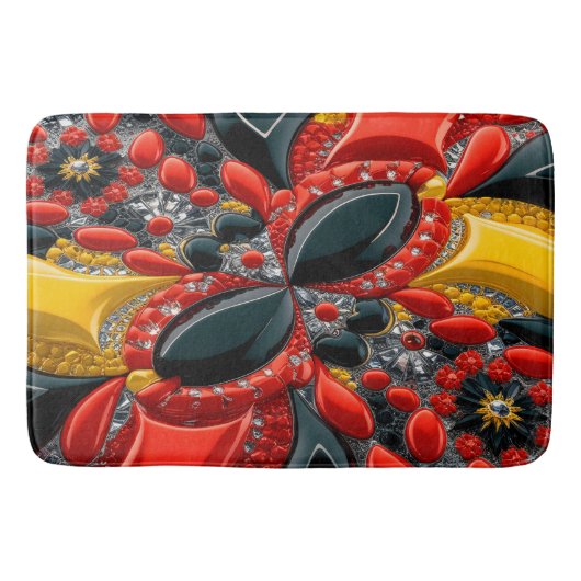 Große Badematte mit deutschen Farben (Vorderseite)