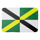 Große Badematte mit Fahne von Monterey (Vorderseite)