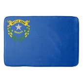 Große Badematte mit Fahne von Nevada, USA (Vorderseite)