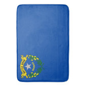 Große Badematte mit Fahne von Nevada, USA (Vorderseite Vertikal)