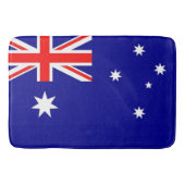 Große Badematte mit Flagge Australiens (Vorderseite)