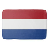 Große Badematte mit Flagge der Niederlande (Vorderseite)