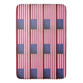 Große Badematte mit Flagge der USA (Vorderseite Vertikal)