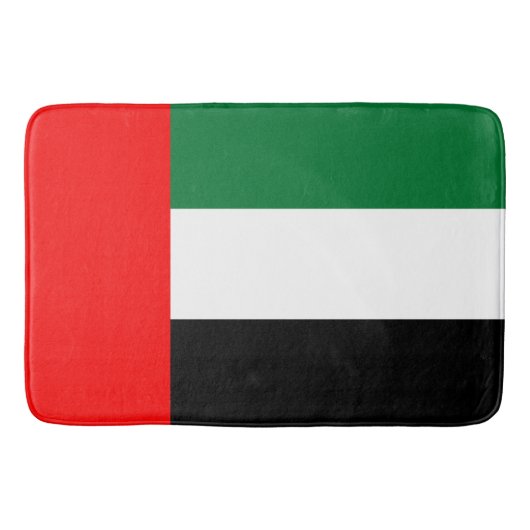 Große Badematte mit Flagge der Vereinigten Arabisc (Vorderseite)